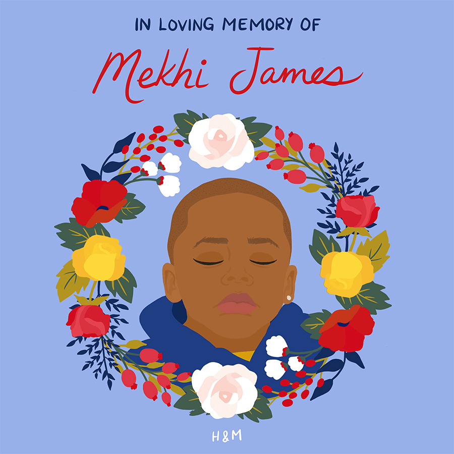 In loving memory of Mekhi James