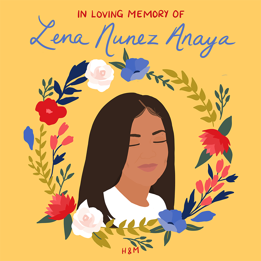 In loving memory of Lena Nunez Anaya